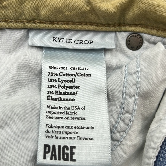 Paige Kylie Crop Size 28 - Picture 9 of 16